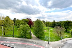 Ausblick zum Kluse Park