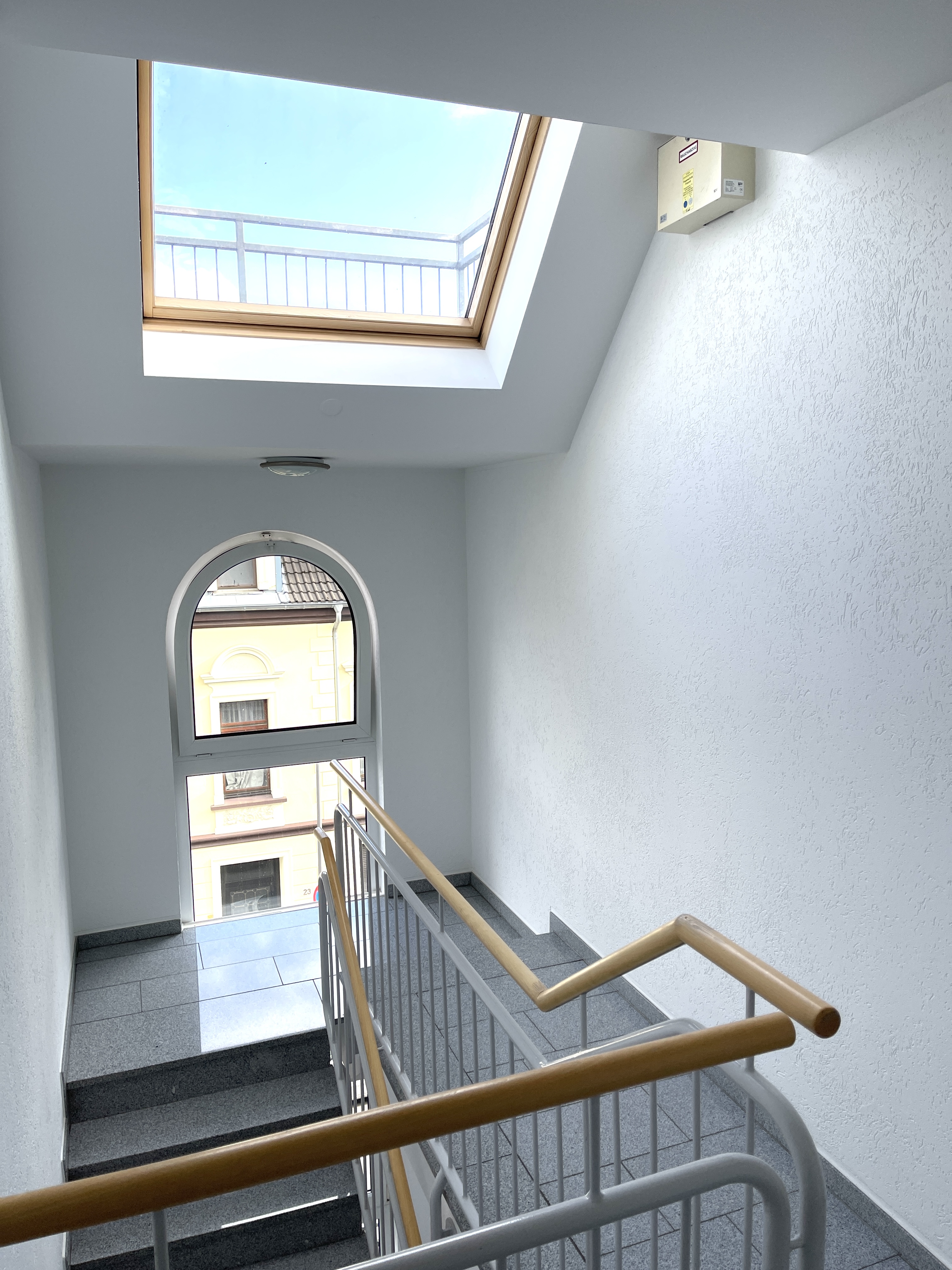 Treppenaufgang-Wohnung