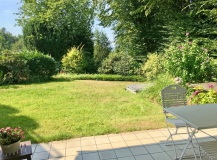 Terrasse Blick Garten