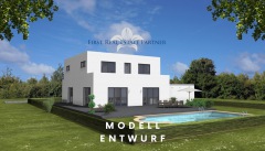 Architektenhaus-Modell