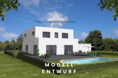 Architektenhaus-Modell
