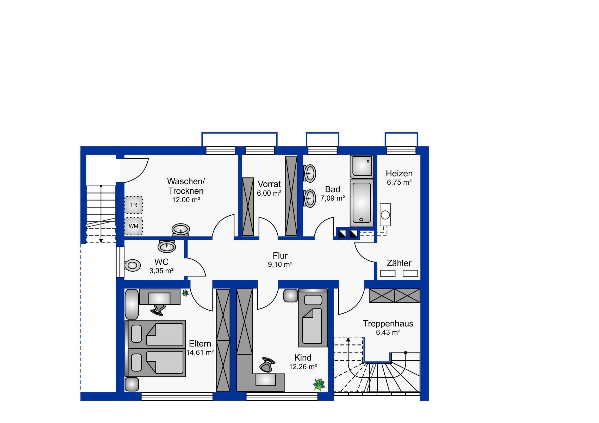 Grundriss UG